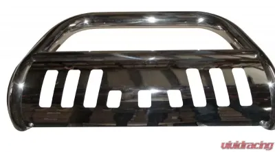TrailFX Pol Stain Steel 3 In Dia W/Skid Plat Opt Light 8 In Max Light/20 In Max Lite Bar Toyota - 8956422